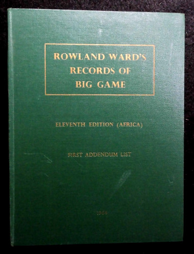 Rowland ward records big - ward;,