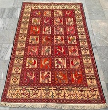 4x6 afghan rooster pictorial - ,