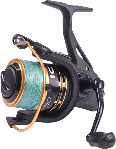 Leeda icon spinning reel with - icon,