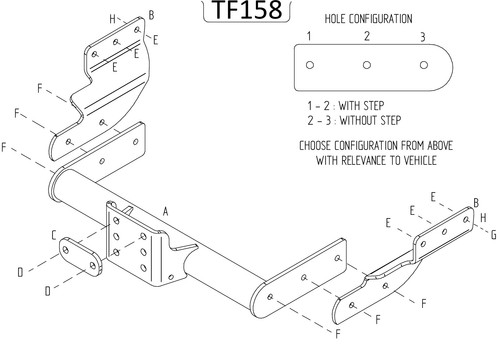 Towtrust fixed flange - towtrust,