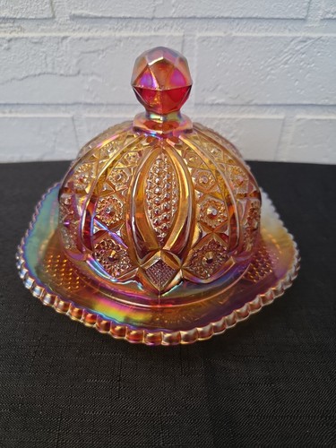 Amber iridescent carnival - amber,