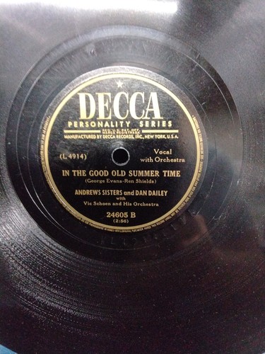 Andrew sisters take - take, to