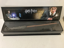Harry Potter Illuminating Wand The Noble Collection Light-Up Wand Boxed Working