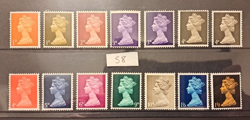 Stamps machin pre decimal - stamps, pre-decimal