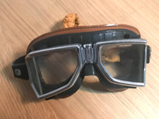 Climax  VINTAGE FLYING / MOTORING / MOTORCYCLE GOGGLES, STADIUM Style