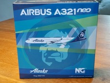 NG Models 1:400 Airbus A321neo Alaska Airlines N921AV like Gemini Jets, JC Wings