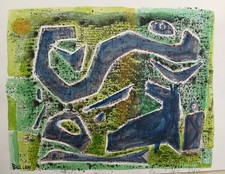 Unique original artist's print