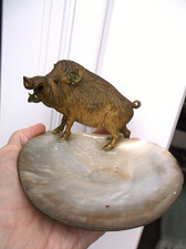 Very rare antique - 19th, gilt