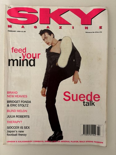 Sky magazine feb 1994 - 1994:, suede