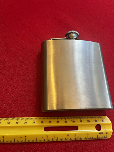 Stainless steel hip - oz,