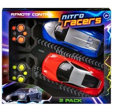 2pk Nitro Racer Remote Control Cars Hour Of Racing Fun For Your Kids RC Toy Set 