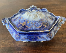 Henry Alcock Rothesay  Serving Dish With Lid 30 Cm Length Handle To Handle