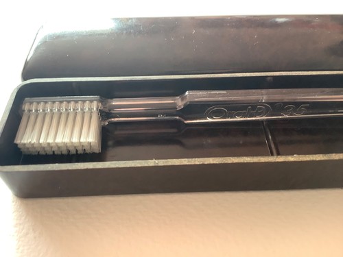 Vintage bakelite toothbrush - vintage,