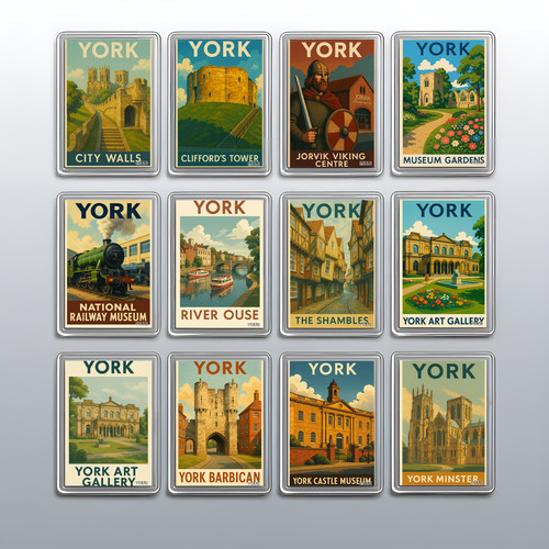 Acrylic york travel city - acrylic,