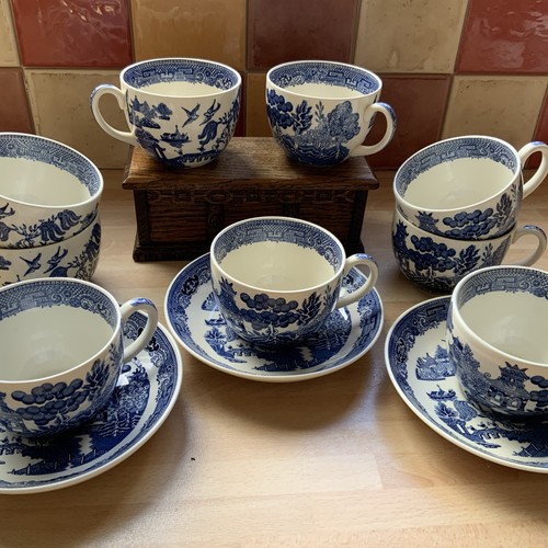 Vintage wedgwood willow tea - wedgwood,