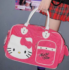Sanrio Large Capacity Hello Kitty Large Capacity Handbag Sweetheart Travel Bag