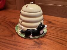 VINTAGE HONEY POT James Herriot’s Country Kitchen. 5”. Border Fine Arts.