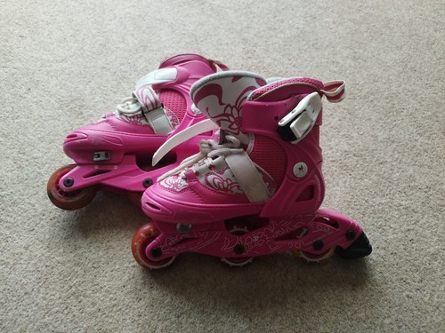 Girls pink inline skates - inline,