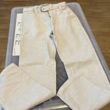 Zara Boys Beige Smart Trousers