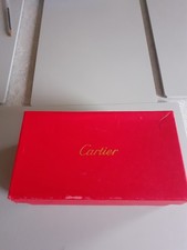 Cartier Glasses Outer Case and box vintage red.
