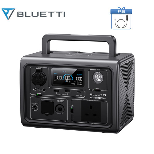 Bluetti eb3a 600w - eb3a, portable