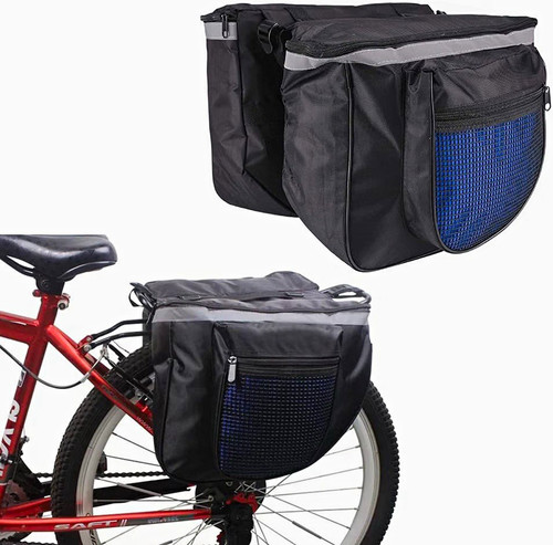 Rear double pannier - set, for
