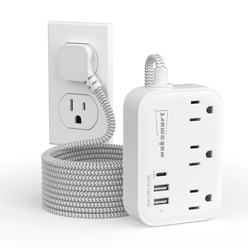 Chic slim flat plug - flat, power