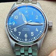 IWC Pilot Mark XX  Watch *BLUE