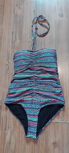Size padded swimming costume - padded,