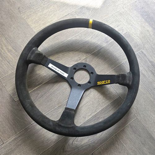 Sparco 380mm dished steering - 380mm,