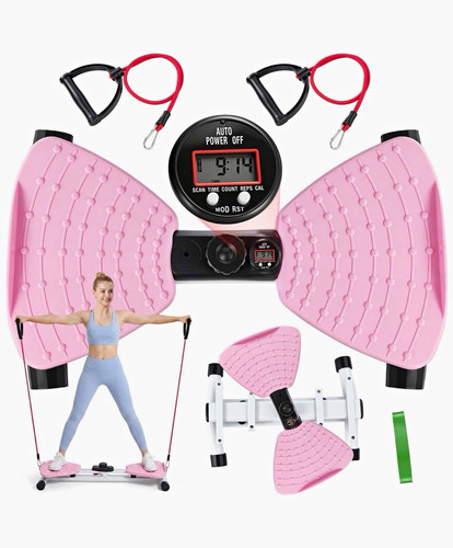 Pink mini twist stepper with - stepper,