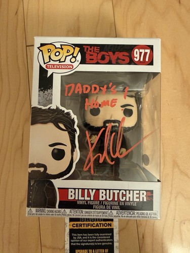 Karl urban signed funko pop - signed,