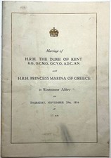 1934 WESTMINSTER ABBEY ROYAL