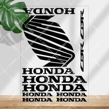 HRC Tank Helmet Racing Decal