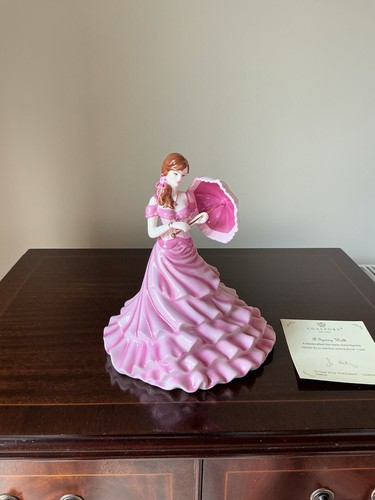 Coalport figurine spring - a,