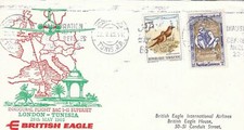 BRITISH EAGLE INAUGURAL FLIGHT