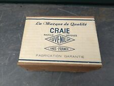 Full Large Box Of White Chalk French Unopened Vintage