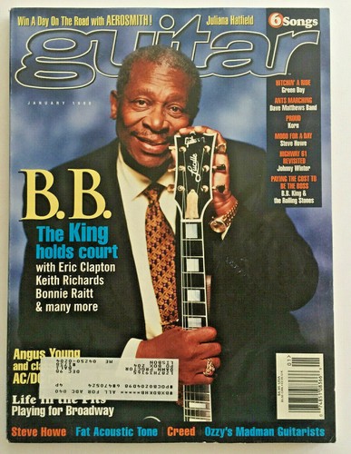 Guitar magazine january 1998 - magazine,