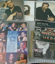X-Factor & Pop Idol Bundle CDs and 1 Tour DVD incl. Will Young, Susan Boyle etc
