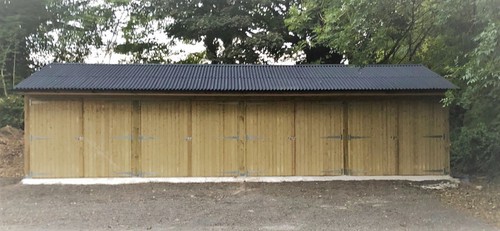 Timber garage good quality - garage,,