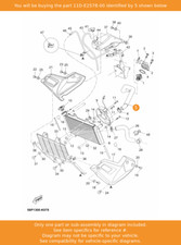 YAMAHA Hose 3, 11D-E2578-00