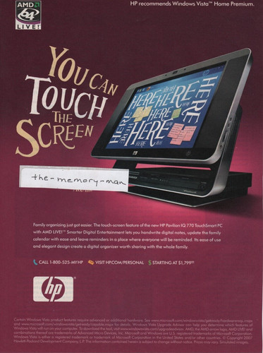 Pavilion 770 touchsmart - pavilion,