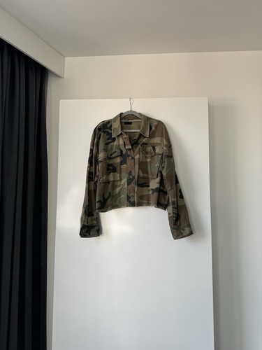 Topshop camo shacket size - shacket, l