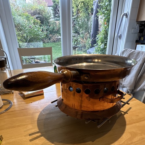 Villedieu french copper flambe - french,
