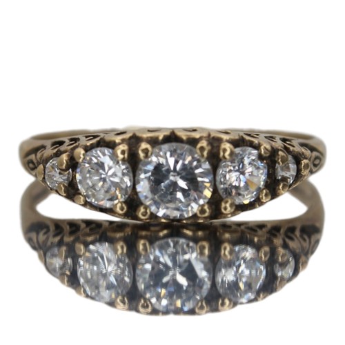 Victorian style ring gold - ring,