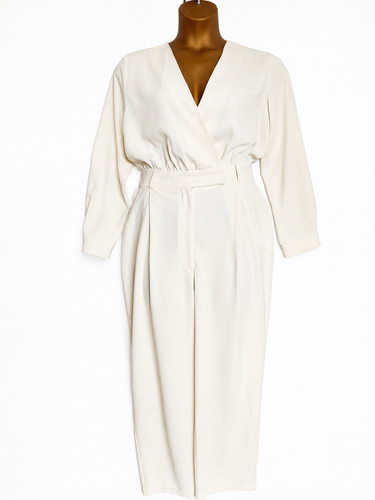 Zara cream faux wrap - faux,
