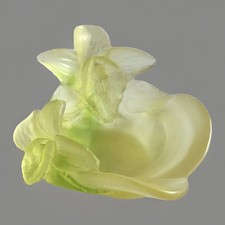 Daum (Pate de Verre) Orchidee