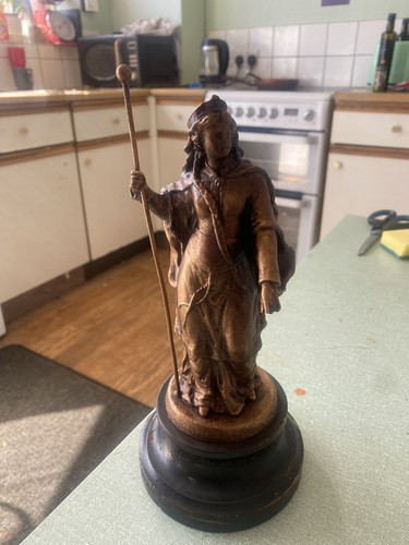 Boudicca spelter statue metal - statue,
