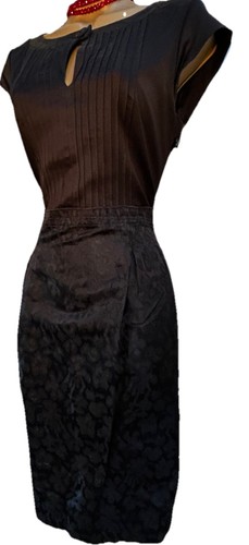 Jigsaw black silk - silk, acetate