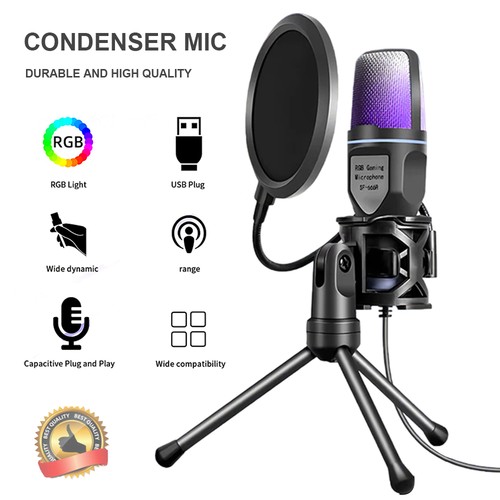 Rgb usb microphone for gaming - rgb,